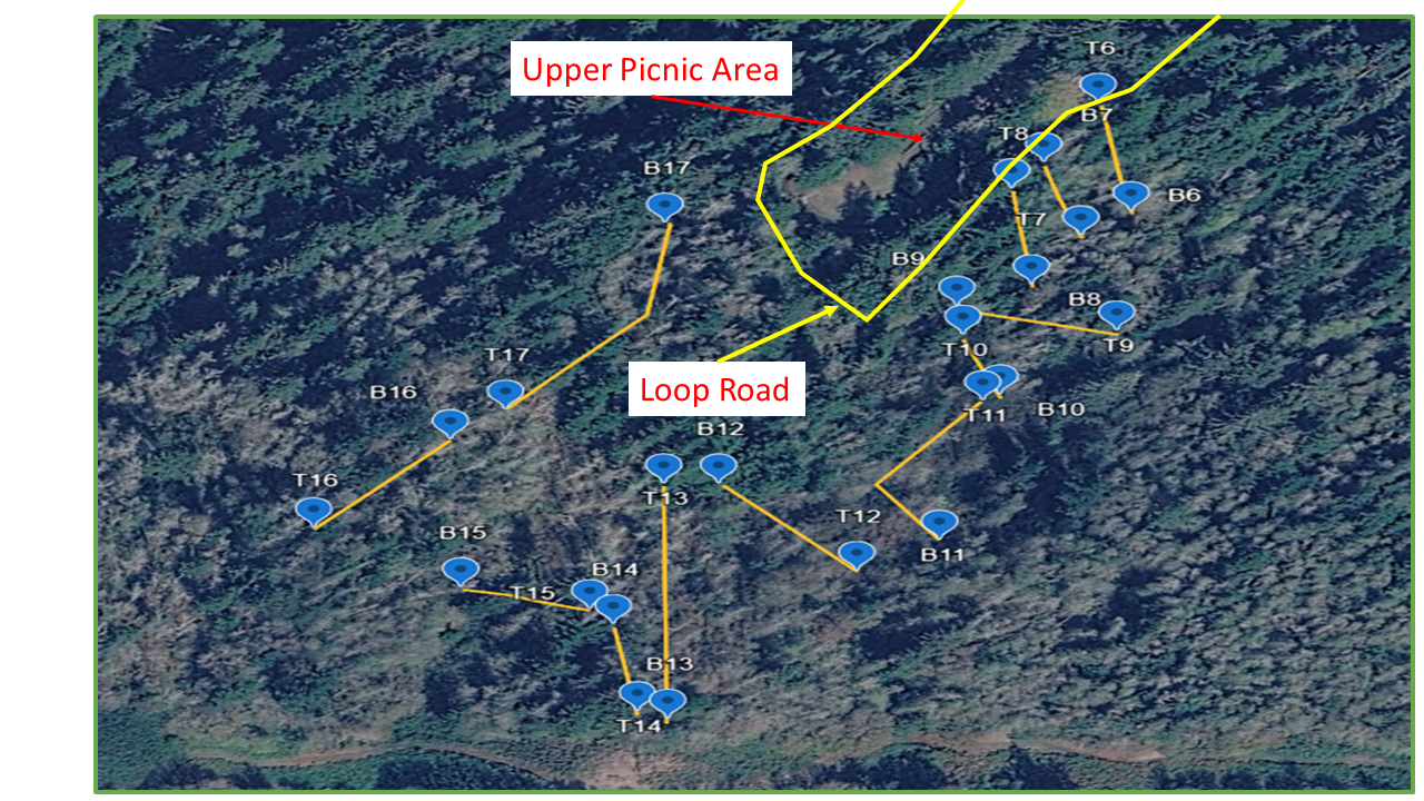 Disc Golf Map 2 of 2